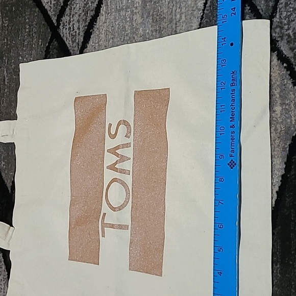 TOMS WEDGE ANKLE BOOTIE BOOTS - TOMS CANVAS TOTE BAG - Picture 10 of 14